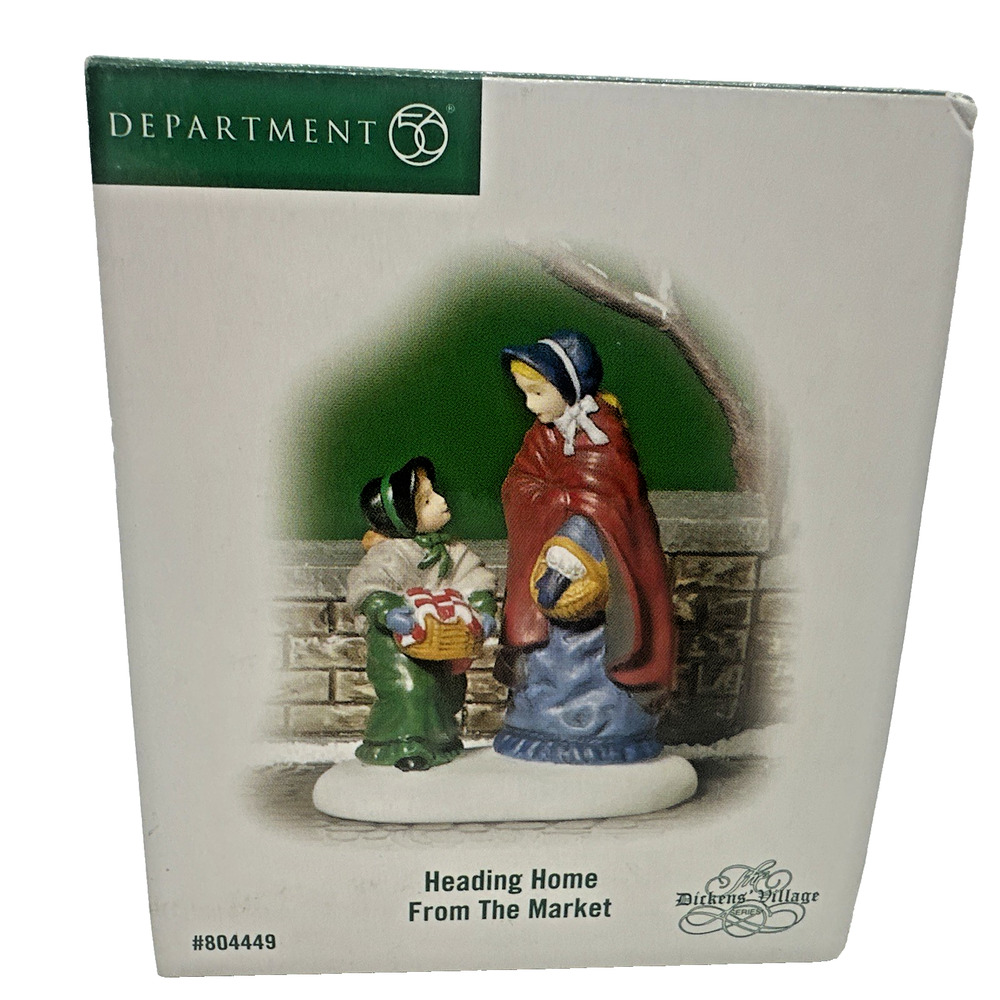 Dept 56 Dickens Village Heading Home From The Market #804449